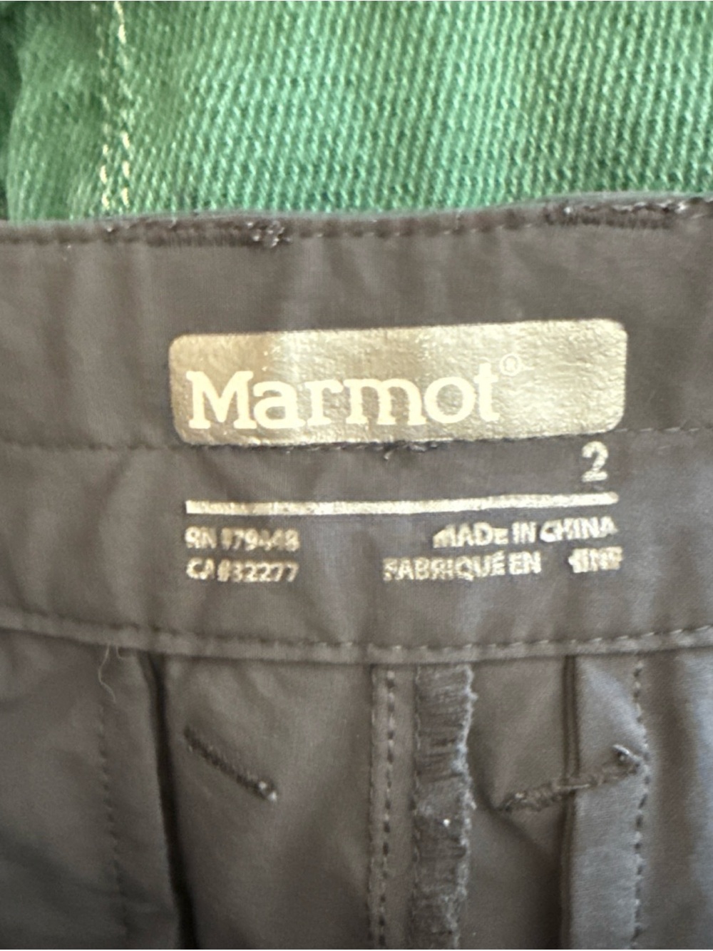 Marmot Shorts Lightweight Hiking Nylon Stretch Outdoor Zip Pocket | Women's 2 - Picture 7 of 9